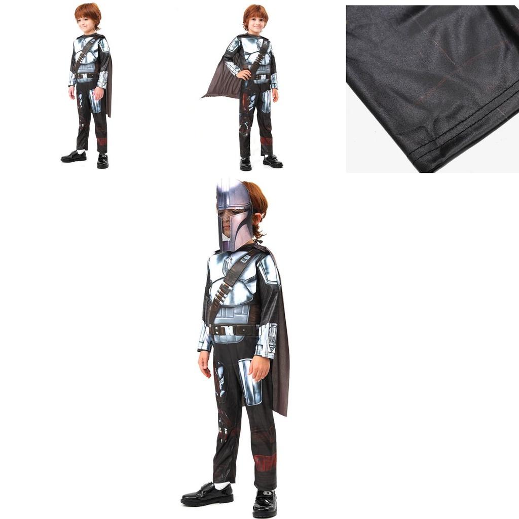 Kostium Cosplay Mandalorianina dla dzieci Strój Galaktycznego Łowcy Nagród