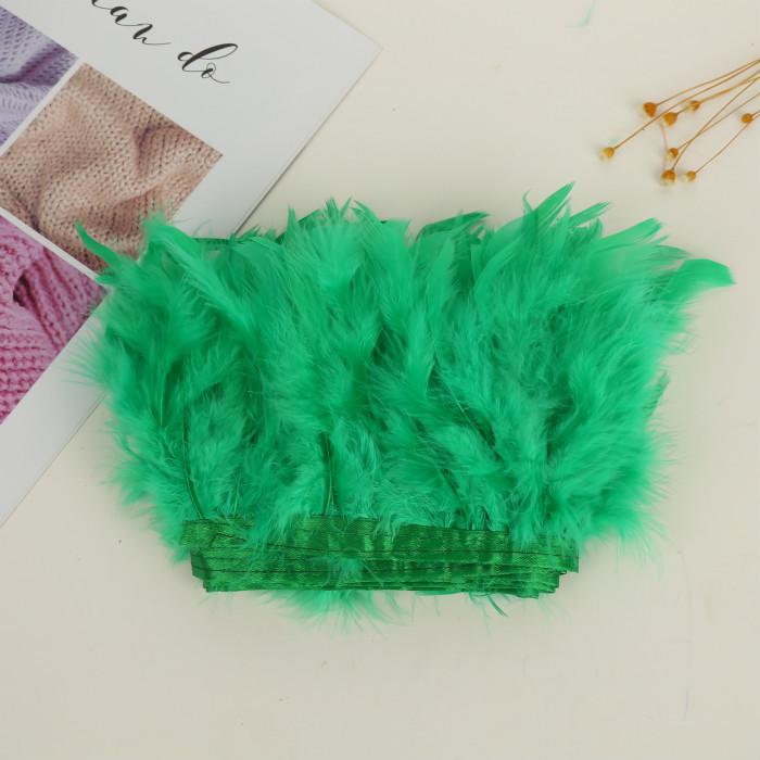 Handgefertigte Federstoffstreifen für DIY-Schmuck & Rockdekoration