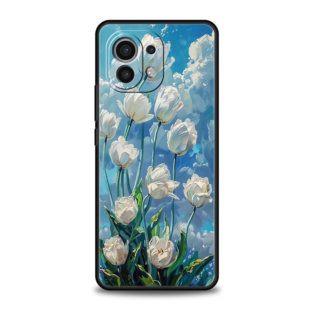 Case For Xiaomi Mi 15 14 13 12 11 Lite 14T 13T 12T 11T Pro Poco X7 X6 X5 X3 Pro F6 F5 F4 Cover Claude Monet Garden Paint Art