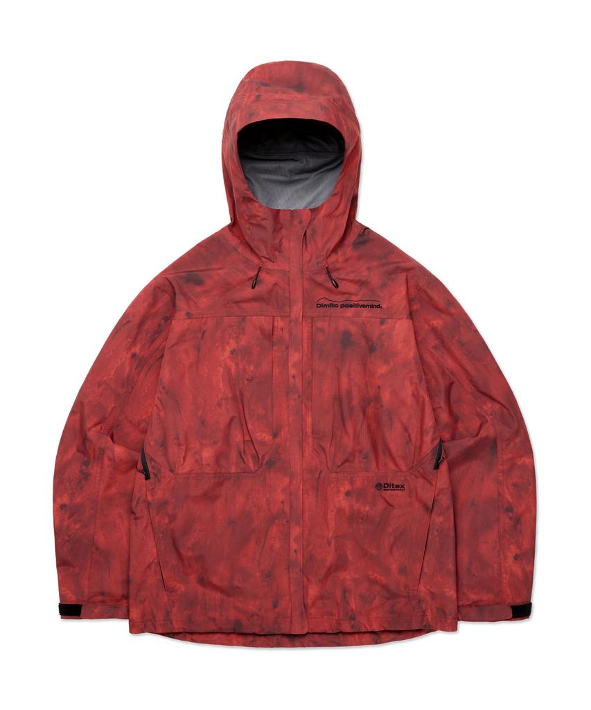 Dimito Mt 3L Jacket Marble Red