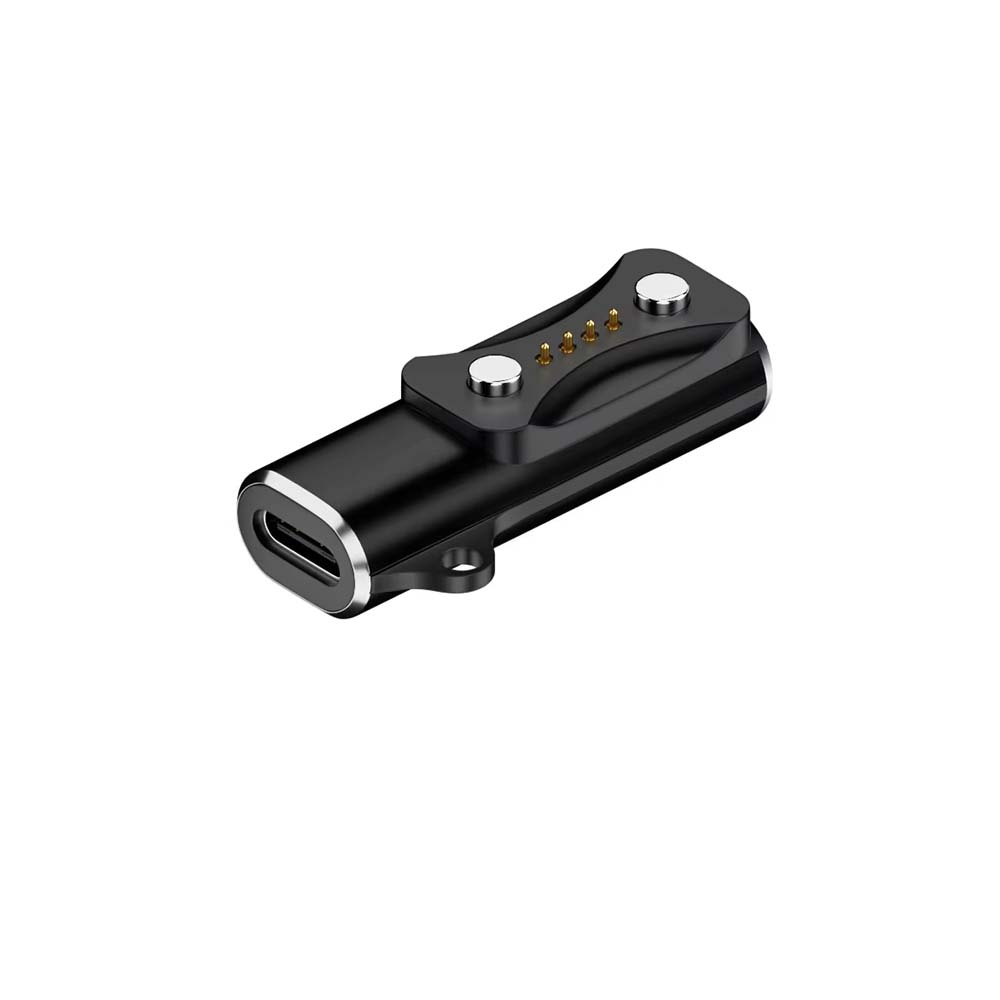 

Портативный USB-C адаптер для зарядки 5 В для часов Polar Pacer/Ignite 3/Vantage V3/Vantage M3/Grit X2 Pro, Магнитное зарядное устройство, Плоская форма чёрный