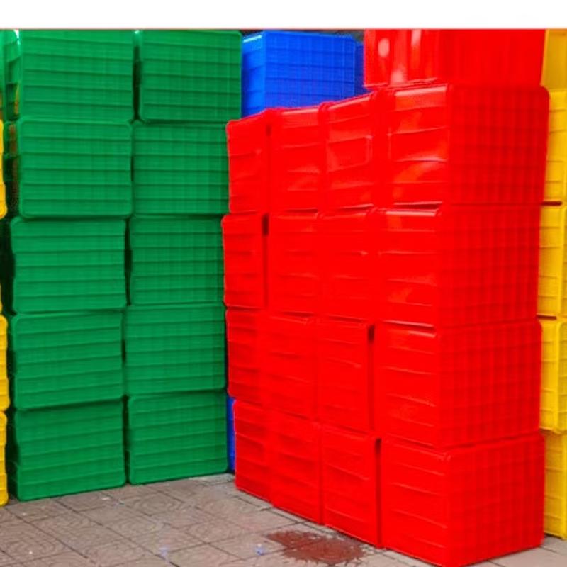 Chahua Yellow Stacking Storage Baskets