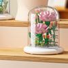 Stylish Colorful Bouquet Building Blocks Set Simple Assembled Toy Craft Decor For Boys Girls Kids