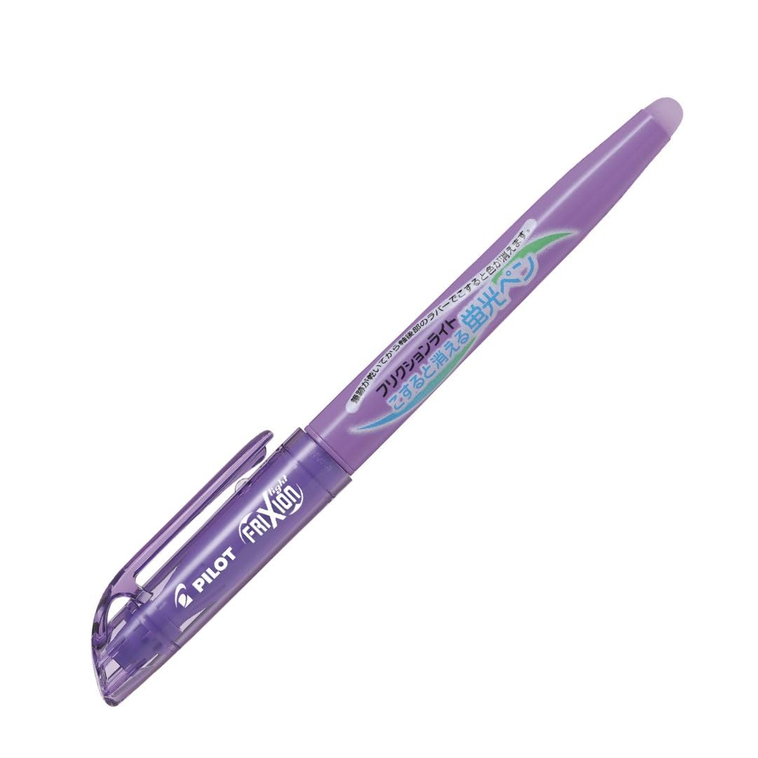 Pilot FriXion Light Erasable Highlighter 10 Pens Pens, Violet, (SFL100SL10V) фиолетовый