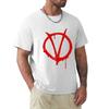 Mens V for Vendetta T Shirts V for Vendetta T-Shirt Print Funny Tee Shirt Plus Size Summer Man Cotton Tshirt Tops