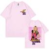 Hannah Montana Maglietta Musicale Unisex Donna Estate Casual Manica Corta T-shirt Unisex Moda Estetica Hip Hop T-shirt Streetwear