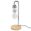Magnetisch schwebende LED-Glühbirnen Maglev Tisch-Schreibtischlampen mit Holzsockel 100?240 VAU