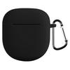 For Bose QuietComfort Earbuds II Silicone Case Wireless Earphone Anti-Scratch Protective Cover with Carabiner