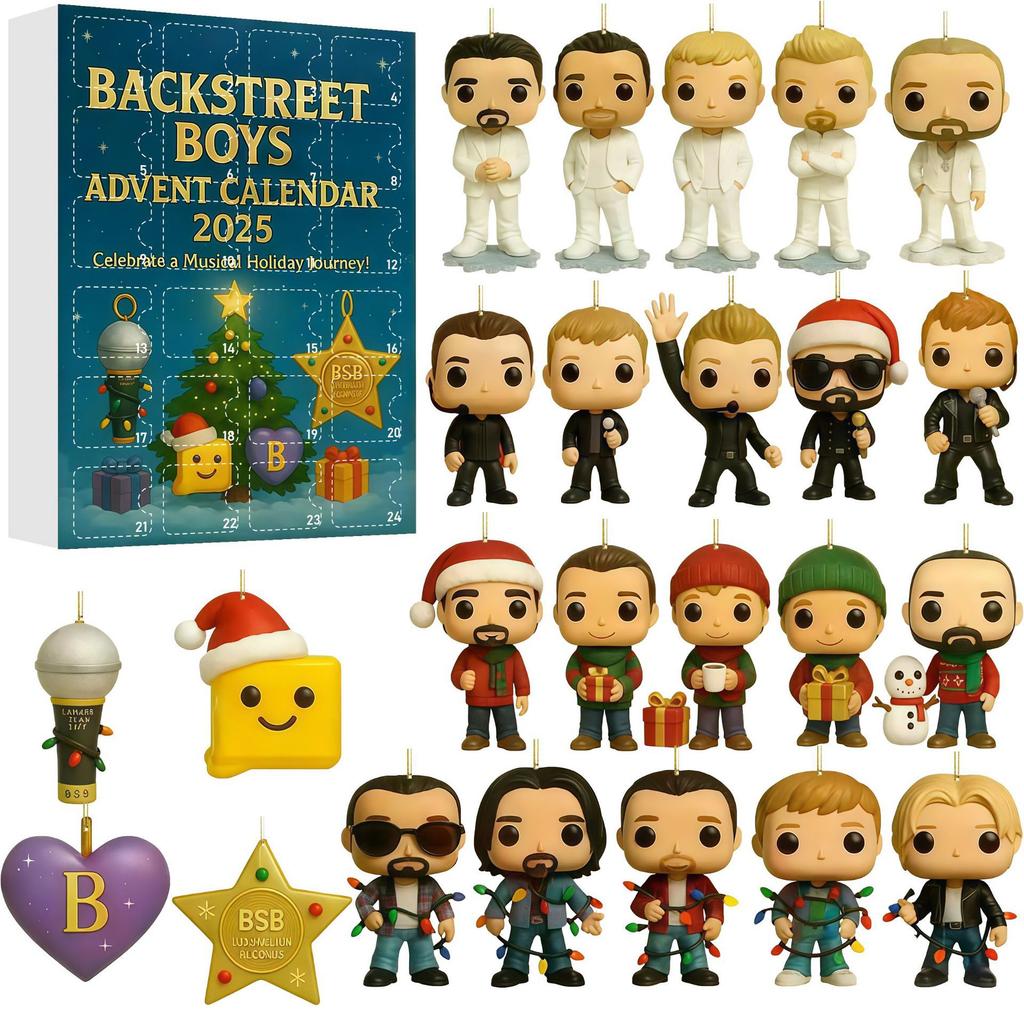Stranger Things/Walking Dead Advent Calendar Blind Box Chocolate Christmas Tree Ornament Gift Set 24 Days