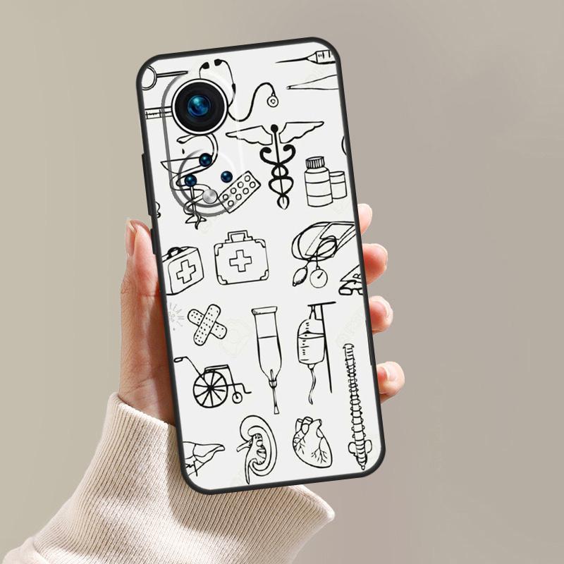 

Medical Doctor Nurse Medicine Case For Honor Magic 7 Pro 5 6 V5 Cover For Honor 200 400 50 70 90 Lite X8a X8b X9a X9b X9c Honor X9c