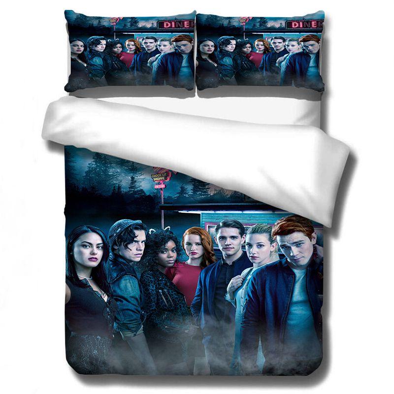 Elegant Riverdale Bedding Set Includes Comfortable Polyester Duvet Cover And Pillowcase