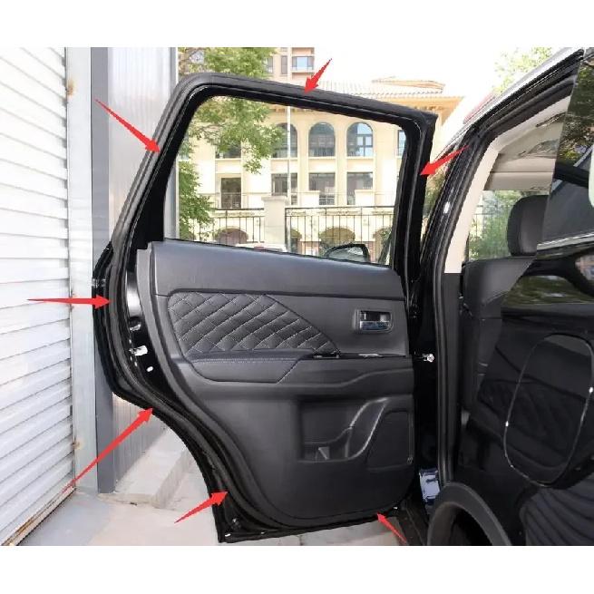 Shell Door Rubber for Outlander GF GG 5725A393 Shell for Airtrek 2013- Shell Seal with Clips 1 Piece