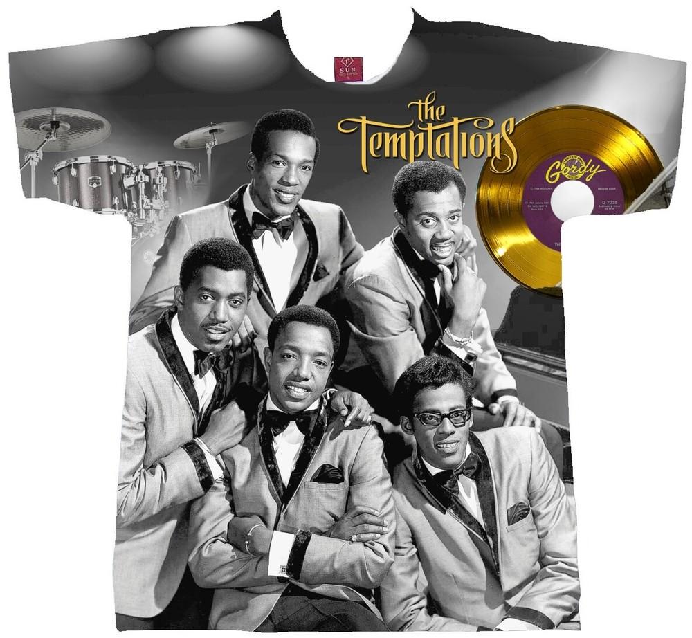 THE TEMPTATIONS T-SHIRT, R N B MUSIC, MOTOWN, SUPREMES, 60'S SOUL, ARETHA Unisex T-Shirt