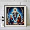 New Arrival 5D DIY Full Circle Diamond Painting "Religious" Embroidery Cross Stitch Home Decor Gift