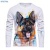 T-shirt da uomo Dragon T-shirt casual con stampa 3D a maniche lunghe con grafica animale magica T-shirt modello High Street Top uomo/donna T-shirt hip-hop
