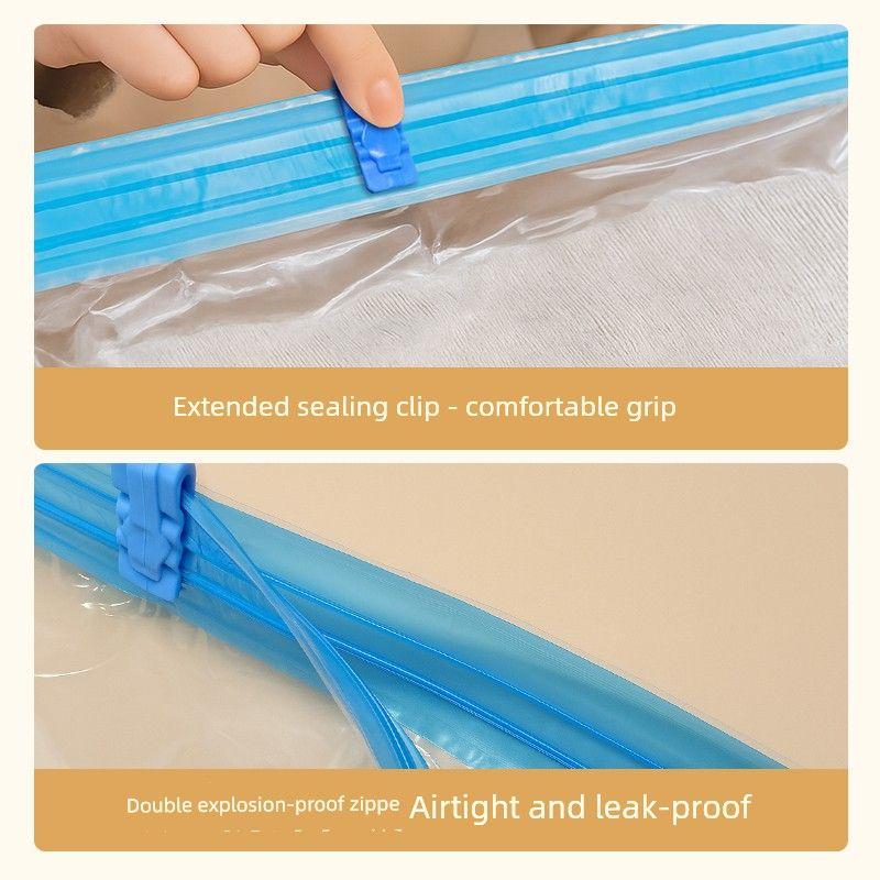 Hand-Rolled Compression Bags, No-Pump Vacuum Storage Bags, Special Bags for Business Trips, Clothing, Down Jackets, and Suitcases