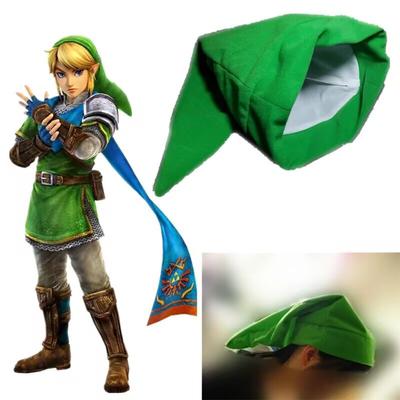 Legends Zeldas Cosplay Hat Link Green Plush Hat Christmas Gift