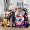 Cartoon Sword Art Online bedruckte Decken Picknickdecke Warme Flanelldecken Heim-Bettwäsche Decken für Betten Geburtstagsgeschenk