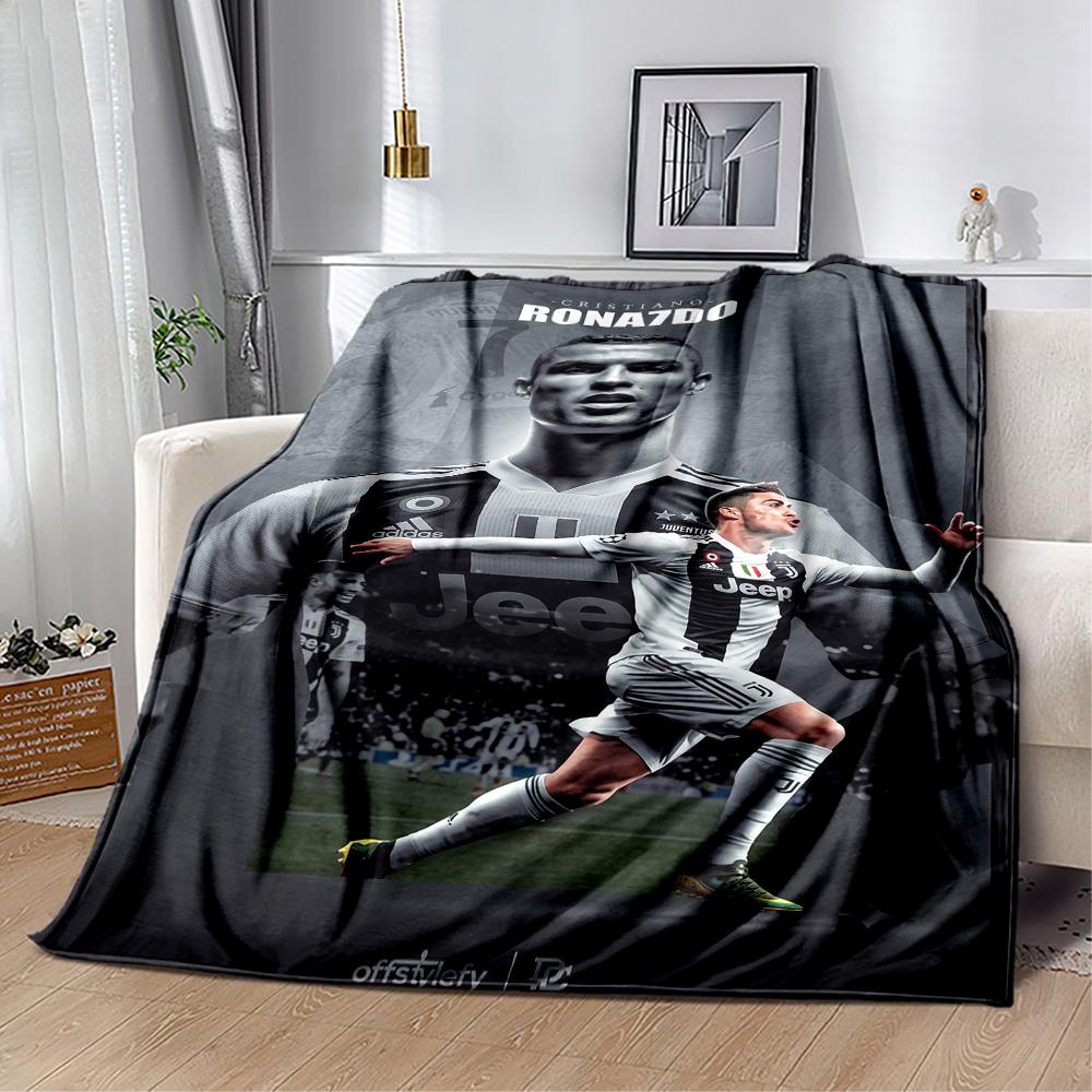 Ronaldo's Juventus Celebration Blanket Warmthful Decor Perfect for Picnics Chair Office Four Seasons Universal Stylish Decor