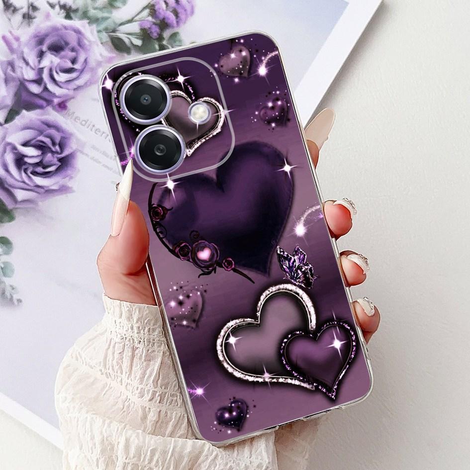 For Oppo A3x Case OPPO A3 Phone Cases CPH2681 CPH2641 CPH2669 A40 A40M Fundas Popular Butterfly Cover Soft Clear Silicone Bumper