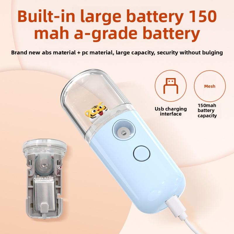 Portable Small Pill Spray Meter Hydrating Beauty Moisturizing Hydrating Meter Facial Beauty Humidifier