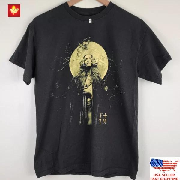 

New Arrival Vtg Florence And the Machine Band Dance Fever Tour Cotton Black tee 3XL