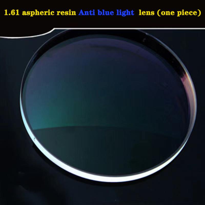 1.61 Aspherical Anti-Blue Light Spectacle Glasses Lenses Prescription Myopia Glasses Optical Spectacle Eyeglass Lenses