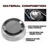 1× Car Multimedia Button Knob Cover Trim For BMW F20 F30 F11 F12 F01 F25 F26 NBT