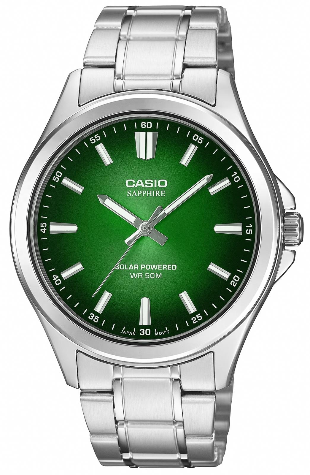 

Zegarek Męski CASIO Solar MTS-RS100D-3AVDF + BOX