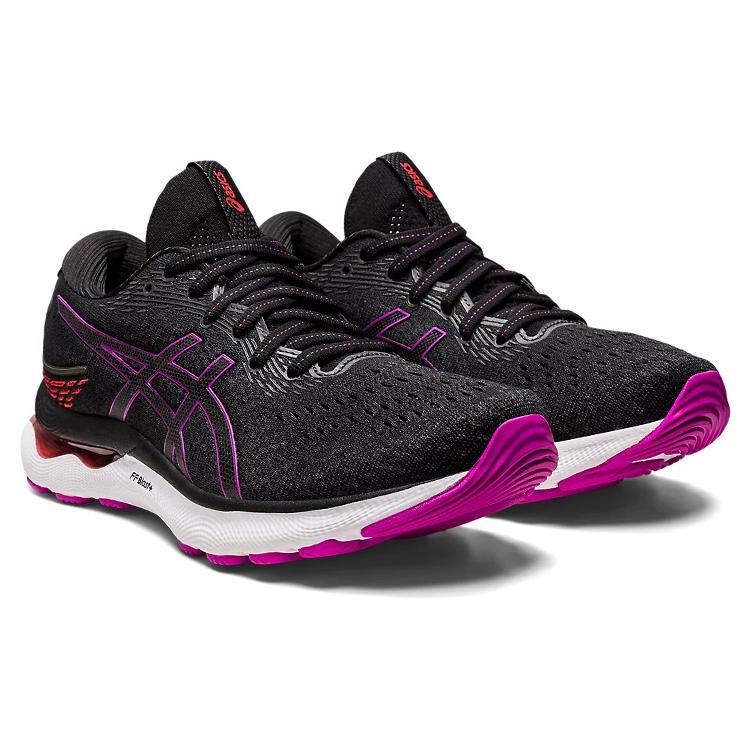 New Asics Gel Nimbus 24 Black Orchid Women's 1012B201-004