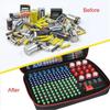 Portable Waterproof Battery Organizer Shockproof Universal Storage Box Large Capacity Carrying Case Travel