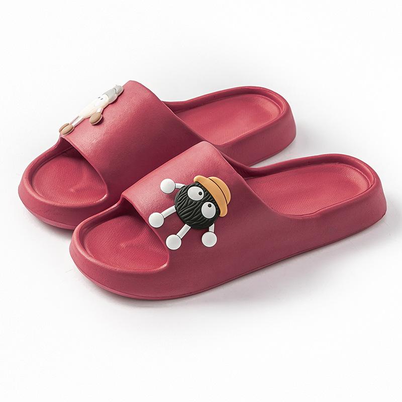 Cool slippers women's bathroom home non-slip home indoor summer bath men
