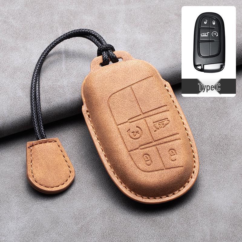 Jeep Compass & Grand Cherokee Key Case Shell with Buckle