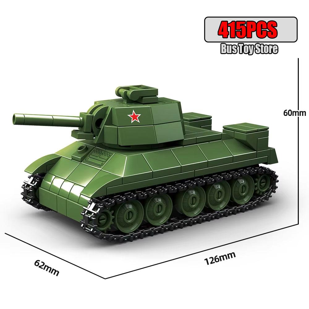 BOFORS 40MM L/60MORRIS CDSW 6X4 Ww2 Military Tank Building Blocks Bricks Collection Model Educational Toys for Christmas Gifts