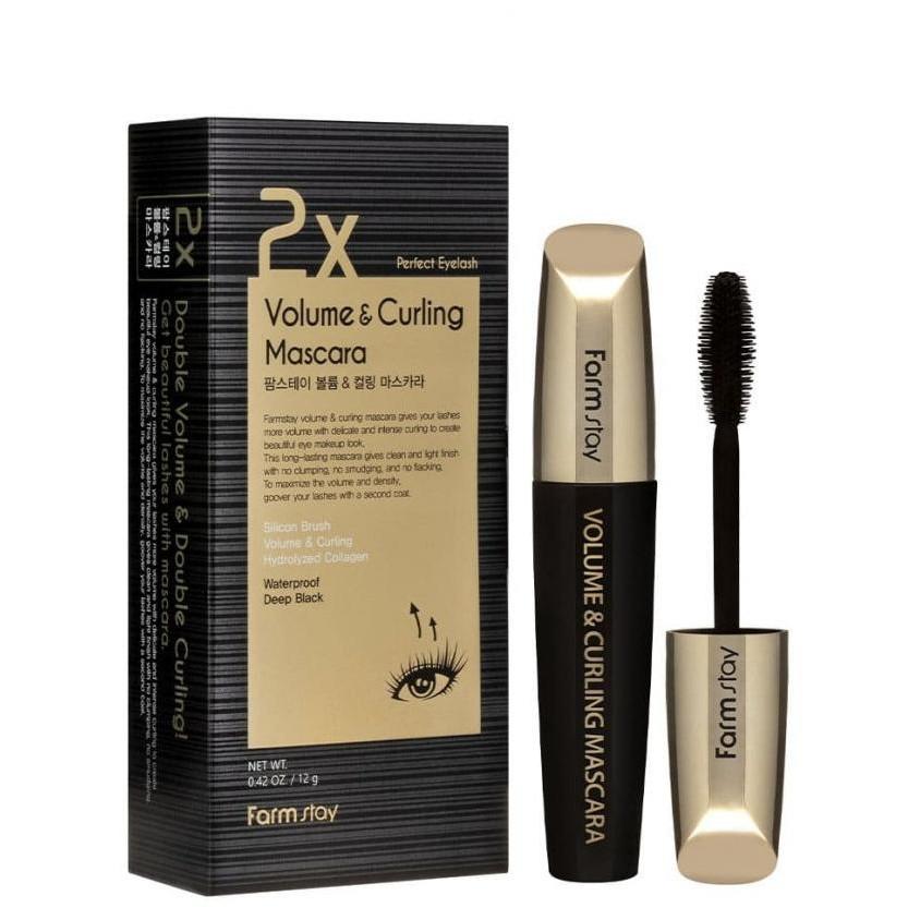 

Farmstay Volume & Curling Mascara 12 g 12 g чорний