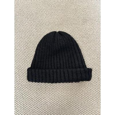 Used KIJIMA TAKAYUKI Alpaca Knit Hat 100% Alpaca
