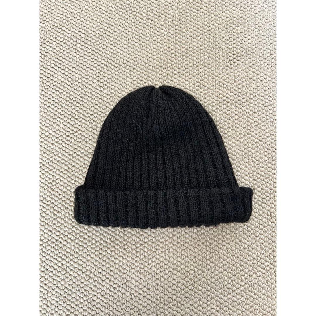 Used KIJIMA TAKAYUKI Alpaca knit hat 100% alpaca