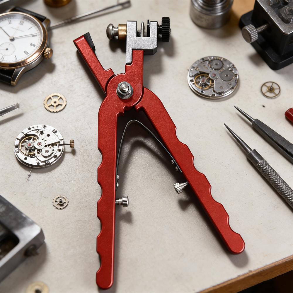 STAPELP Quick Release Pins Hole Punch Plier Spring Bar Hand Tool Pliers Repair Tool For Silicone/Rubber/Leather Watch Bands