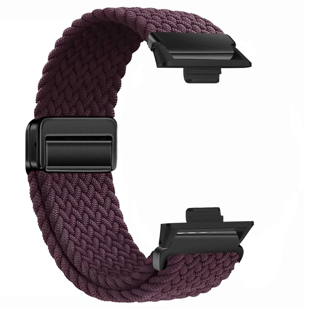 Magnetic Braided Nylon Loop Band for Xiaomi Redmi Watch 5 4 Strap Adjustable Sport Replacement Correa Bracelet Mi Band 9 8 Pro