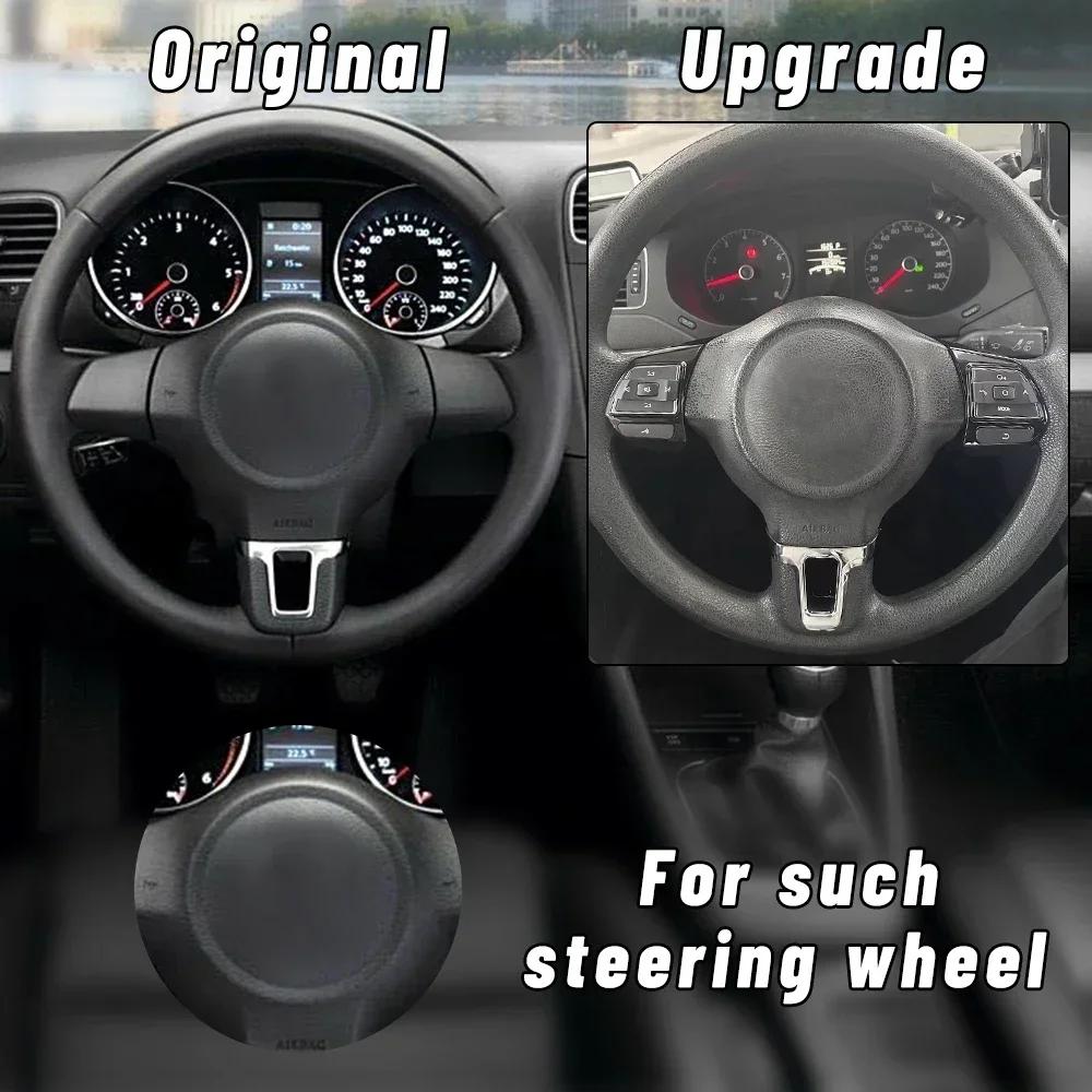 Car multifunction steering wheel button remote