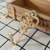1Pair (With Screws) European Style Curtain Hooks Home Decorations Vintage Walls Hanging Living Room Bedroom Clothing