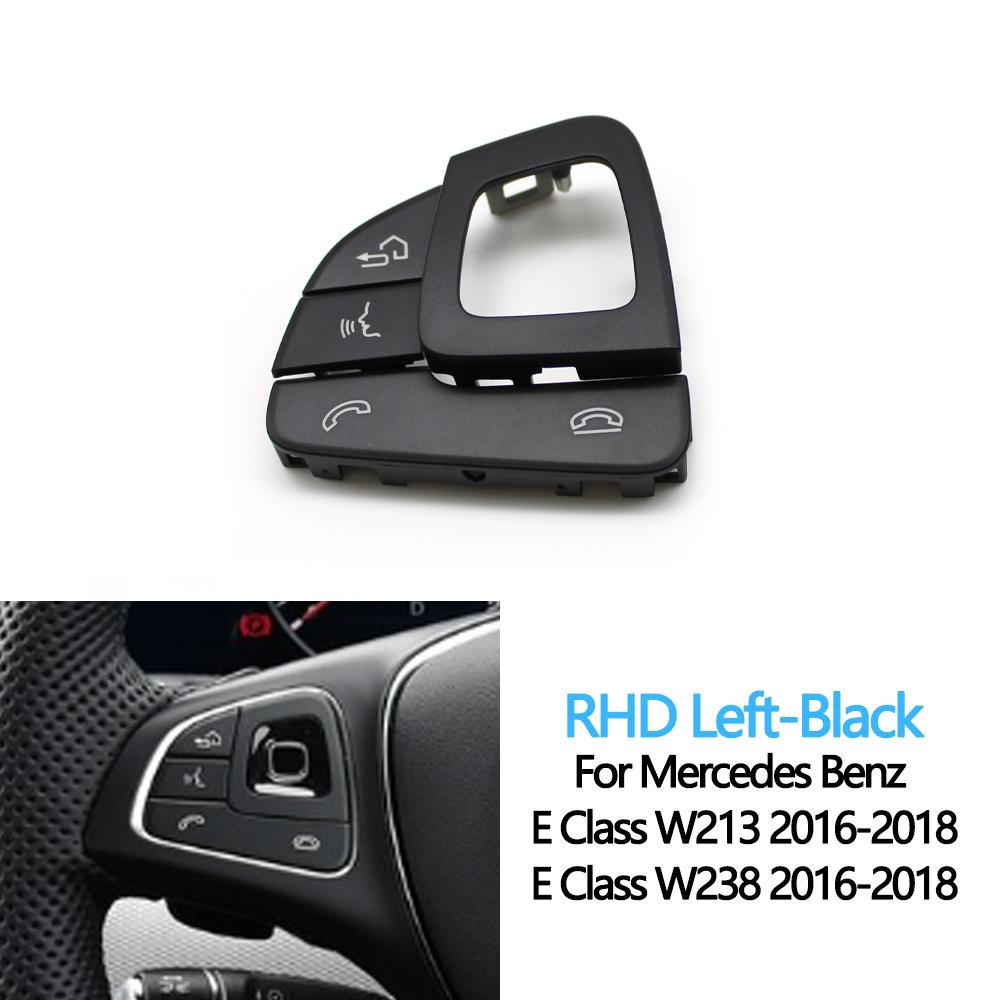 Multifunktions-Lenkrad-Schalter-Knopfabdeckung Links Rechts Lautstärkeregelung für Mercedes Benz E-Klasse W213 Limousine W238 Coupe