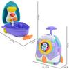 Beach Space Suitcase, Children'S Summer Outdoor Sand Digging And Water Tools Set, Trolley Case Toys