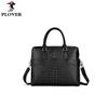 PLOVER Valentine's Croc-Embossed Leather Shoulder Bag