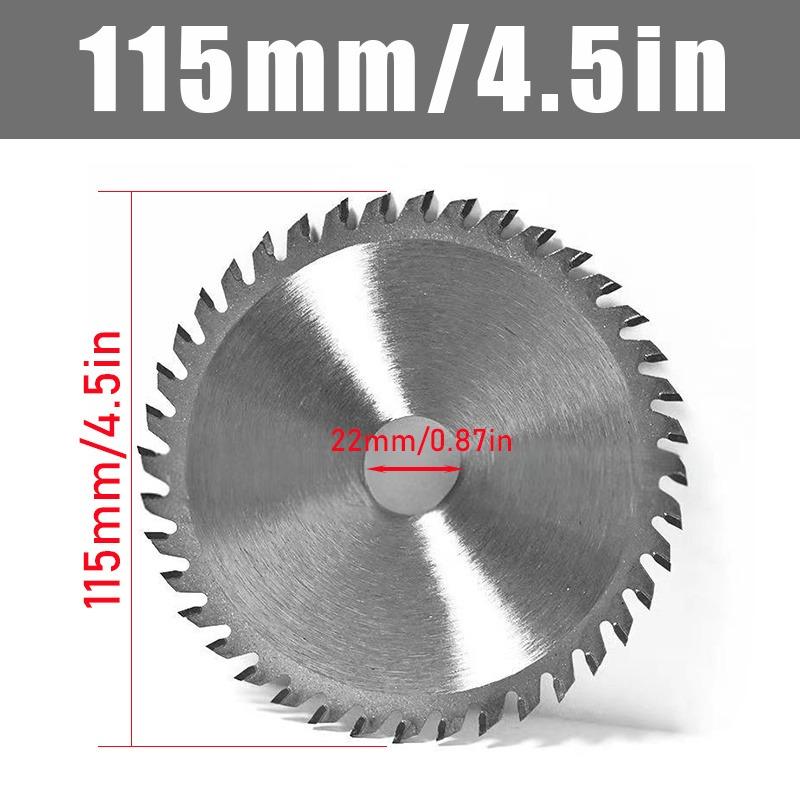 40-Tooth Carbide-Tipped Two-Way Circular Saw Blade High Precision Wood Cutting Woodworking Wheel Available in 105mm/115mm/125mm