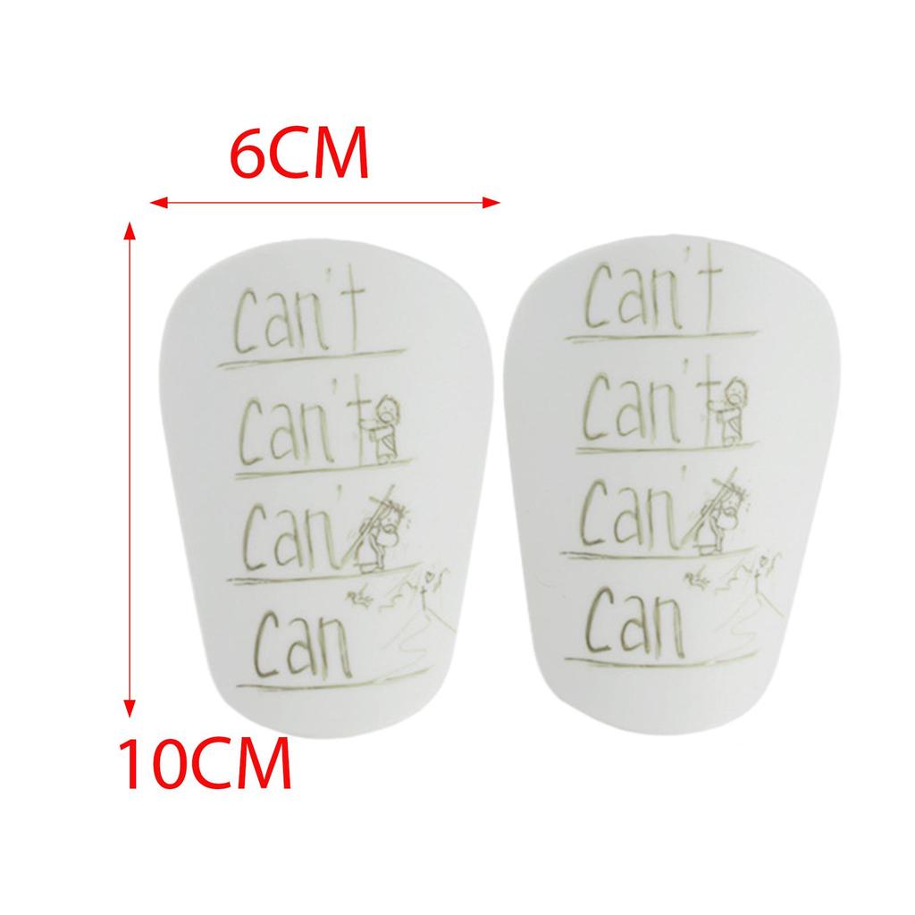 2 חתיכות מיני כדורגל שווקי מגן שרוול עגל רגלי ציוד מגן בולם זעזועים