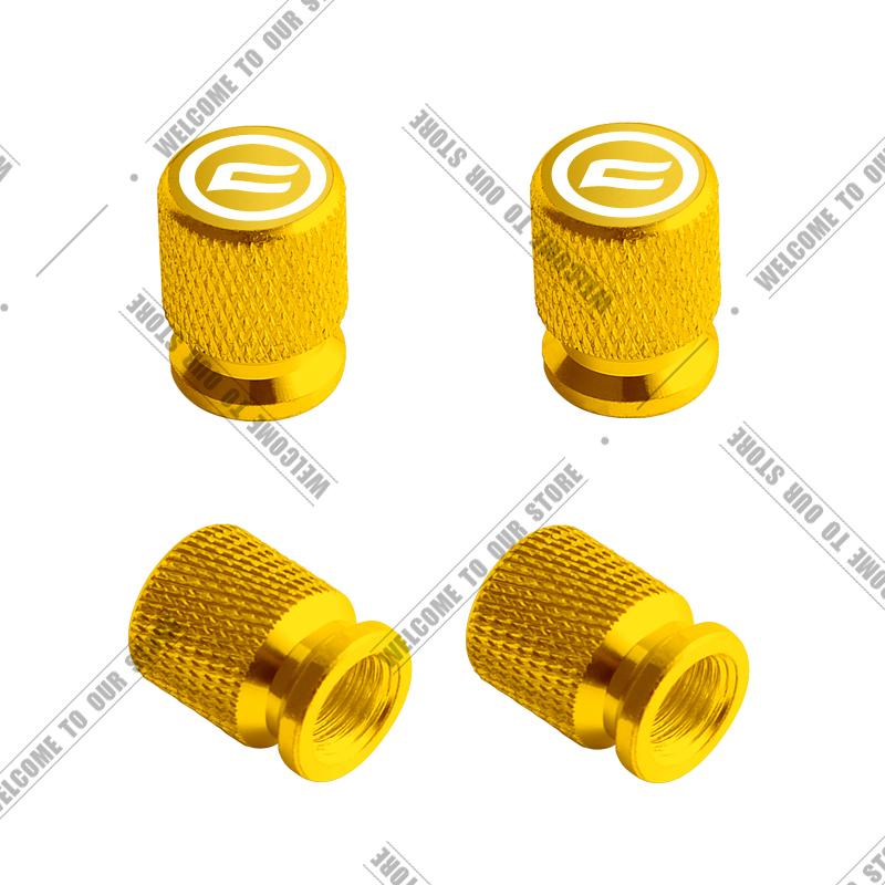 ASS1 Motorcycle CNC Aluminum For CF MOTO Emblem NK300 NK650 300SR 450SR 800MT 450MT 650GT 4pcs Tire Valve Air Port Stem Cover Caps