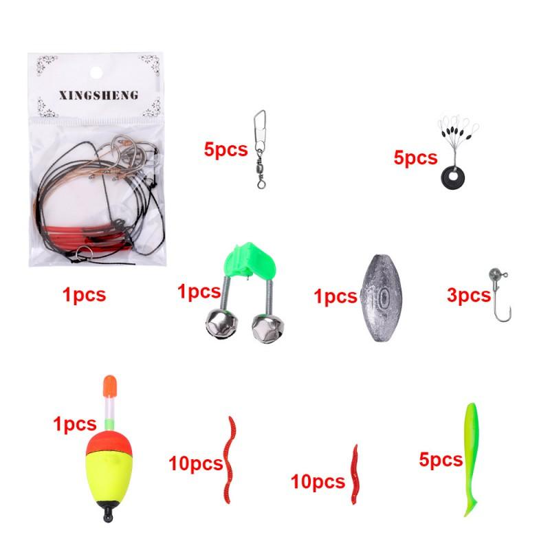 1.65m F-7 Spinning Rod Combo Freshwater Light Saltwater Fishing Portable Plug-in Handle Soft Lure Ready