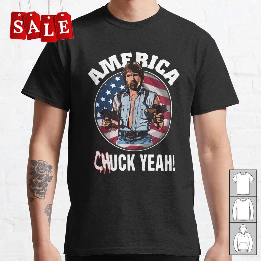 

Hot Chuck Yeah Chuck Norris Gift For Fans Unisex S-5XL Shirt JM447 Unisex T-Shirt XL