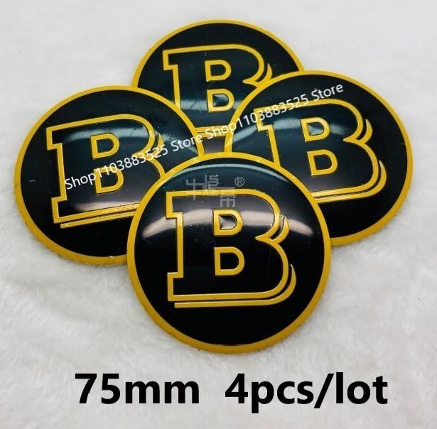 4Pcs Modified wheel hubcap B logo Emblem Badge sticker for W464 G63 G65 W463 G500 G350 W213 W204 W205 W253 W210 W211 W220